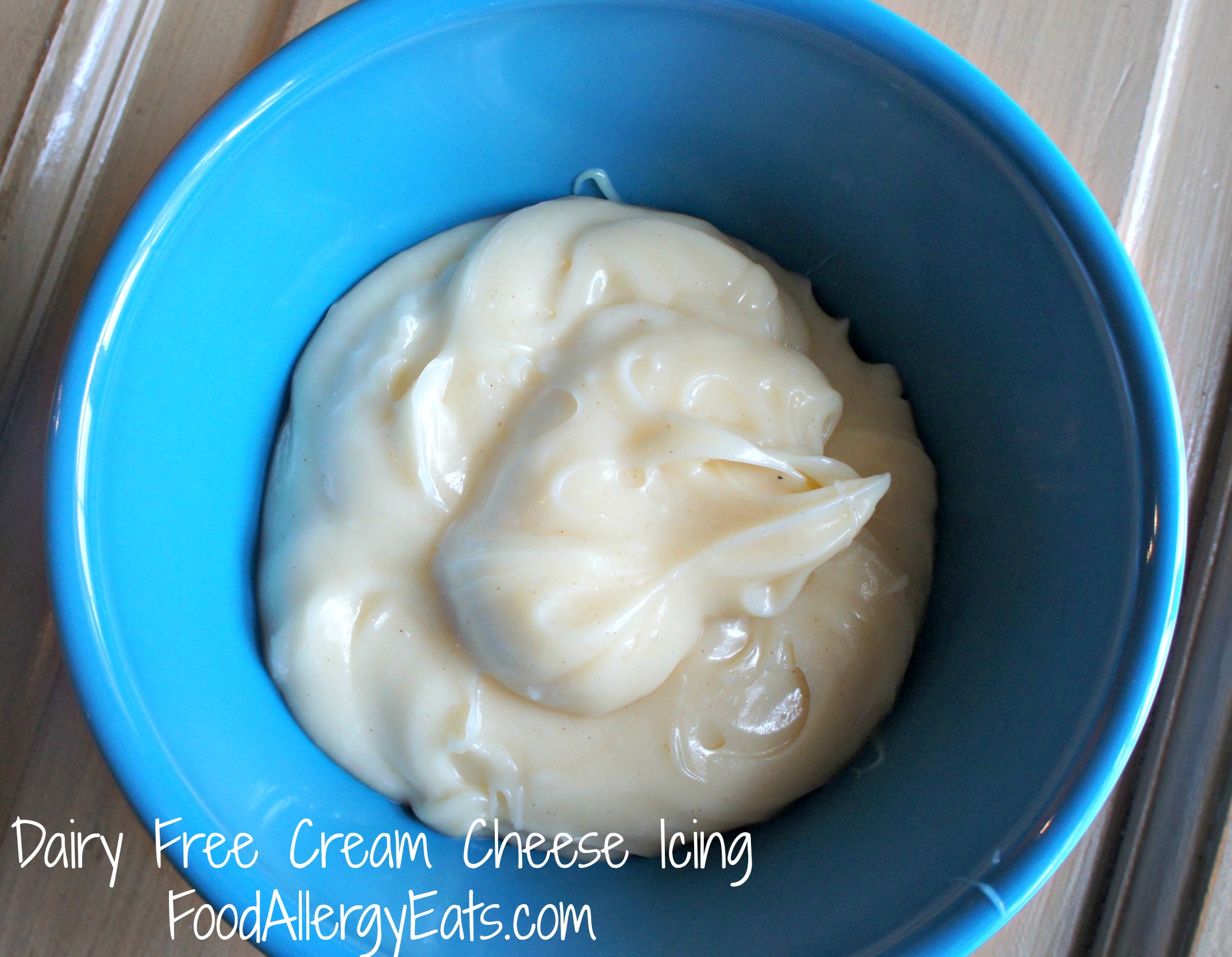 Dairy Free Cream Cheese Icing