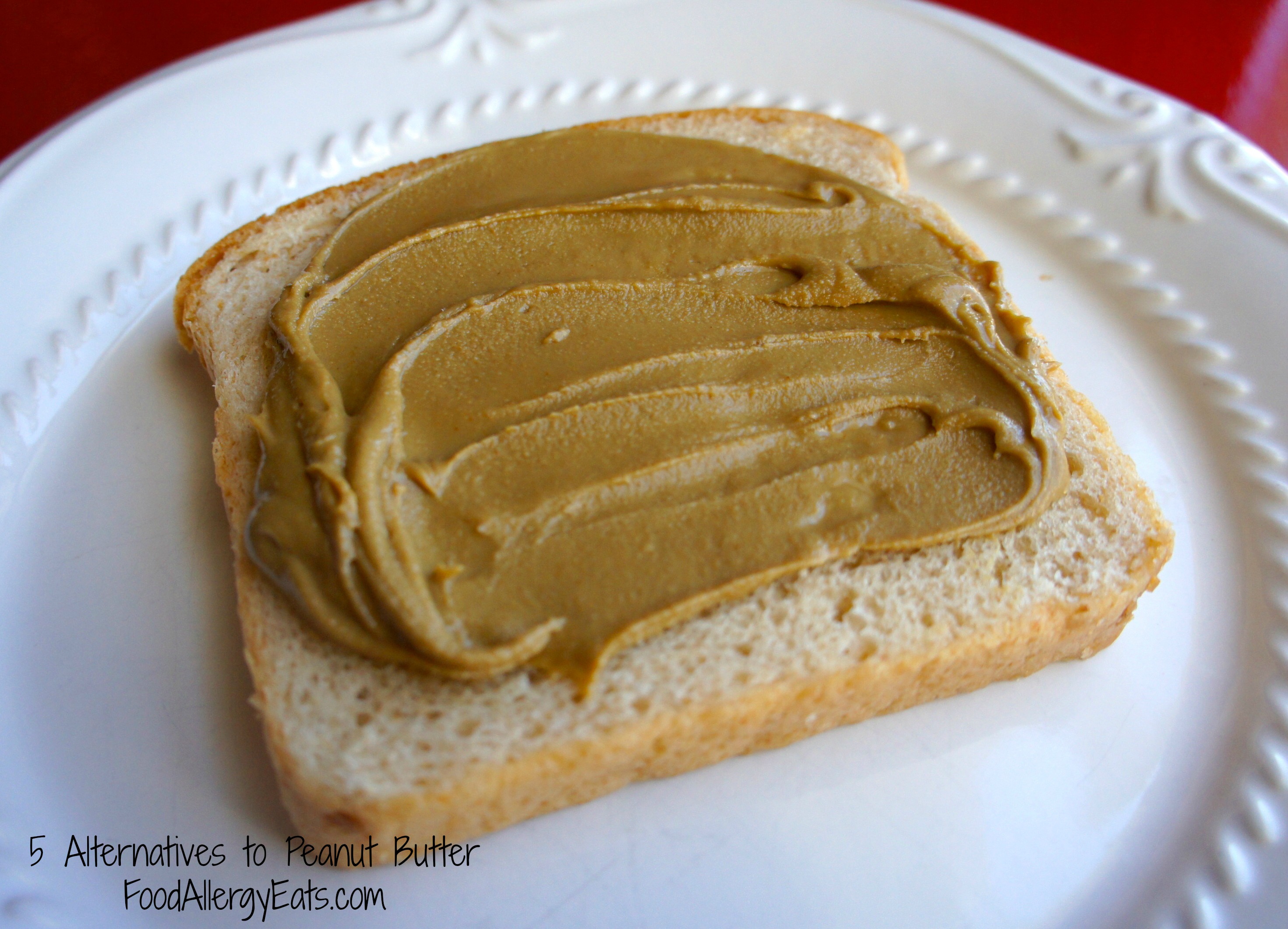 5 Alternatives to Peanut Butter from FoodAllergyEats